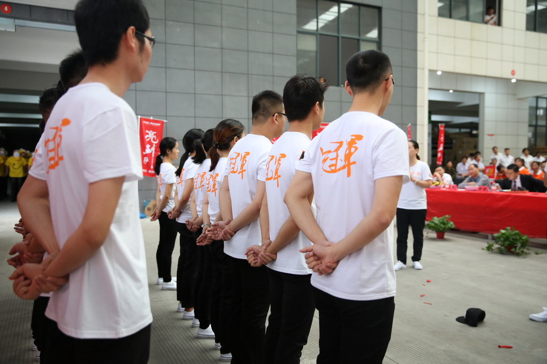 “亮剑，2016”——暨科恩第二届动力落地晨会PK大赛