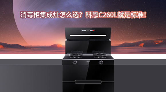 消毒柜集成灶怎么?。靠贫鰿260L就是标准！