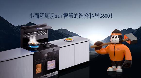 小面积厨房zui智慧的选择科恩G600！